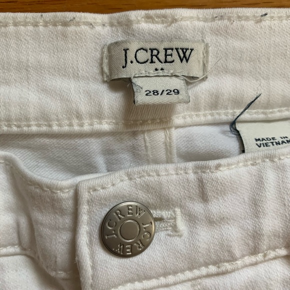 J Crew White Bootcut Jeans 28/29 - Picture 4 of 5